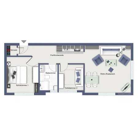 Apartment Meeresblick 313 Kuehlungsborn